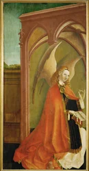Annonciation, vers 1460 (peinture sur bois)