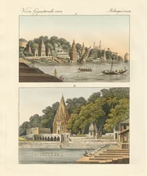 Bénarès et ses pagodes