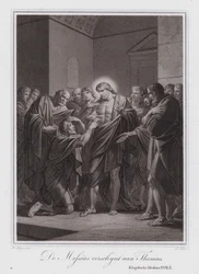Le Christ apparaît à Thomas (gravure)