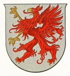 Armoiries de Poméranie, vers 1898