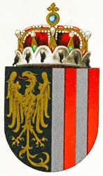 Armoiries de Haute-Autriche, vers 1898