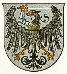Armoiries de Prusse-Occidentale, vers 1898