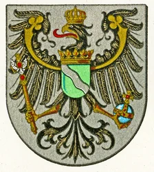 Armoiries de la Province du Rhin (Provinz Rheinland), vers 1898