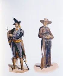 Costumes des habitants du Mexique et de Vera Cruz