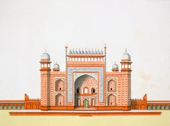 Entrée du Taj Mahal