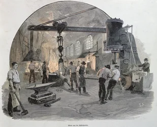Forges aux Ateliers Impériaux de Kiel