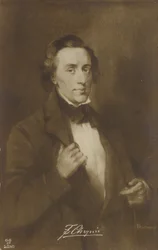 Frédéric Chopin, compositeur et pianiste polonais (1810-1849)