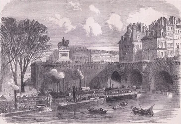 Canonnières sur la Seine, Histoire de la guerre entre la France et l