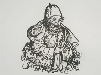 Portrait idéal de Guido Bonatti, copie d