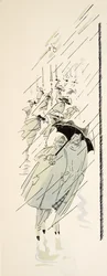 Illustration de Styl, publié en 1922 (impression de pochoir)