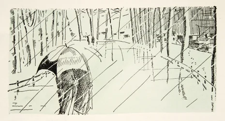 Illustration de Styl, publié en 1922 (impression de pochoir)