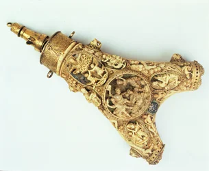 Pochette à poudre de Henri VIII (1491-1547)