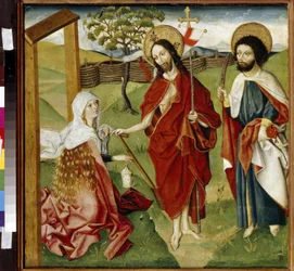 Le Christ, Marie Madeleine et Saint Barthélemy
