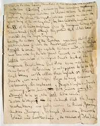 Page manuscrite d