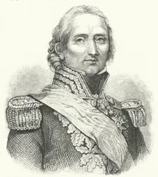 Maréchal Nicolas Soult, soldat français (gravure)