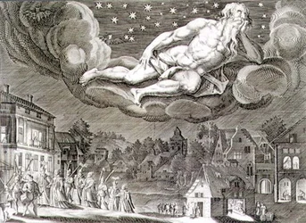 Nuit, gravé par Paul Furst (c.1605-66)