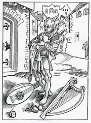 Des fous impatients qui ne veulent pas subir de correction, illustration de la traduction anglaise d