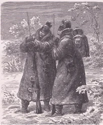 Avant-poste dans la neige, Histoire de la guerre entre la France et l