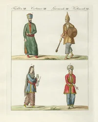Costumes persans