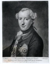 Portrait de Son Altesse Sérénissime Charles (1735-1806), prince de Brunswick, Lunebourg et Wolfenbüttel