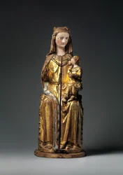 Sanctuaire de la Vierge, panneau fermé