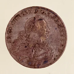 Thaler en argent de Frédéric Christian, margrave de Brandebourg-Bayreuth