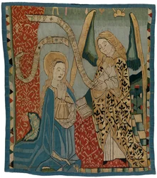 Panneau de tapisserie représentant l