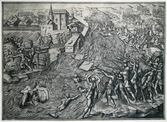 La Bataille de Muehlberg, 25 avril 1547