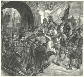 Le général hussite Prokop le Grand devant Naumburg