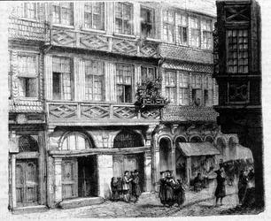 La maison Rothschild dans le ghetto, Francfort