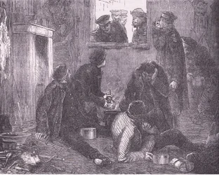 Le prince héritier de Prusse faisant la ronde, Histoire de la guerre entre la France et l