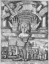 Page de titre de Ludicrum Chiromanticum