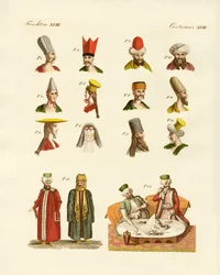 Costumes nationaux turcs