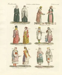 Costumes nationaux turcs