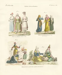 Costumes nationaux turcs
