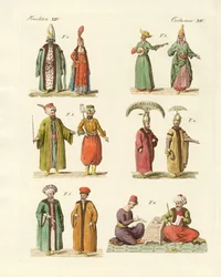 Costumes nationaux turcs