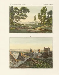 Deux vues de Paris