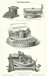 Machines à écrire (gravure)