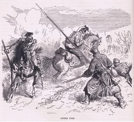 Sous le feu, Histoire de la guerre entre la France et l