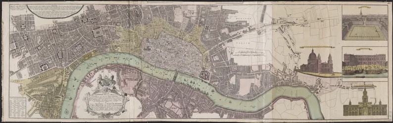 Vrbium Londini et West-Monasterii nec non suburbii Southwark