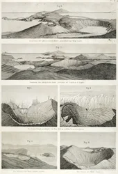 Vue de la côte phlégréenne, dessinée depuis le Monte Gauro