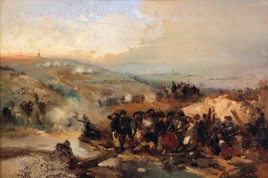Capture de la tour de Malakoff, par Gerolamo Induno