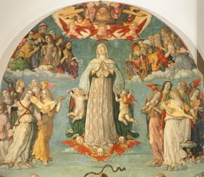 Assomption de la Vierge (détail)