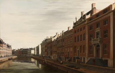 Vue sur le Gouden Bocht dans le Herengracht depuis l