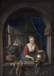 Servante à la fenêtre