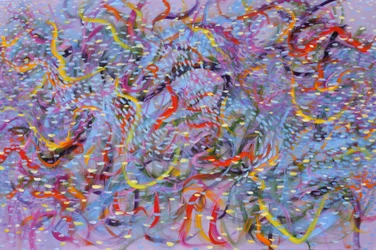 Magie sous-marine 2, 2014 (acrylique sur toile)