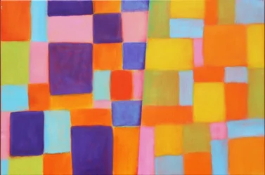 Structure 29, 2022 (acrylique sur toile)