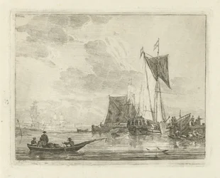 Navires à un quai