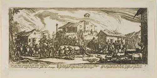 Pillage et incendie d
