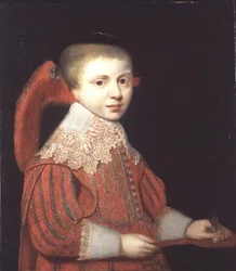 Portrait du prince de Nassau jouant au volant